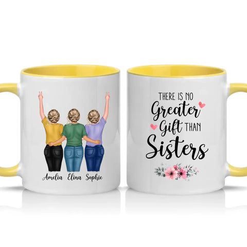 Two Tone 11oz Mug Yellow