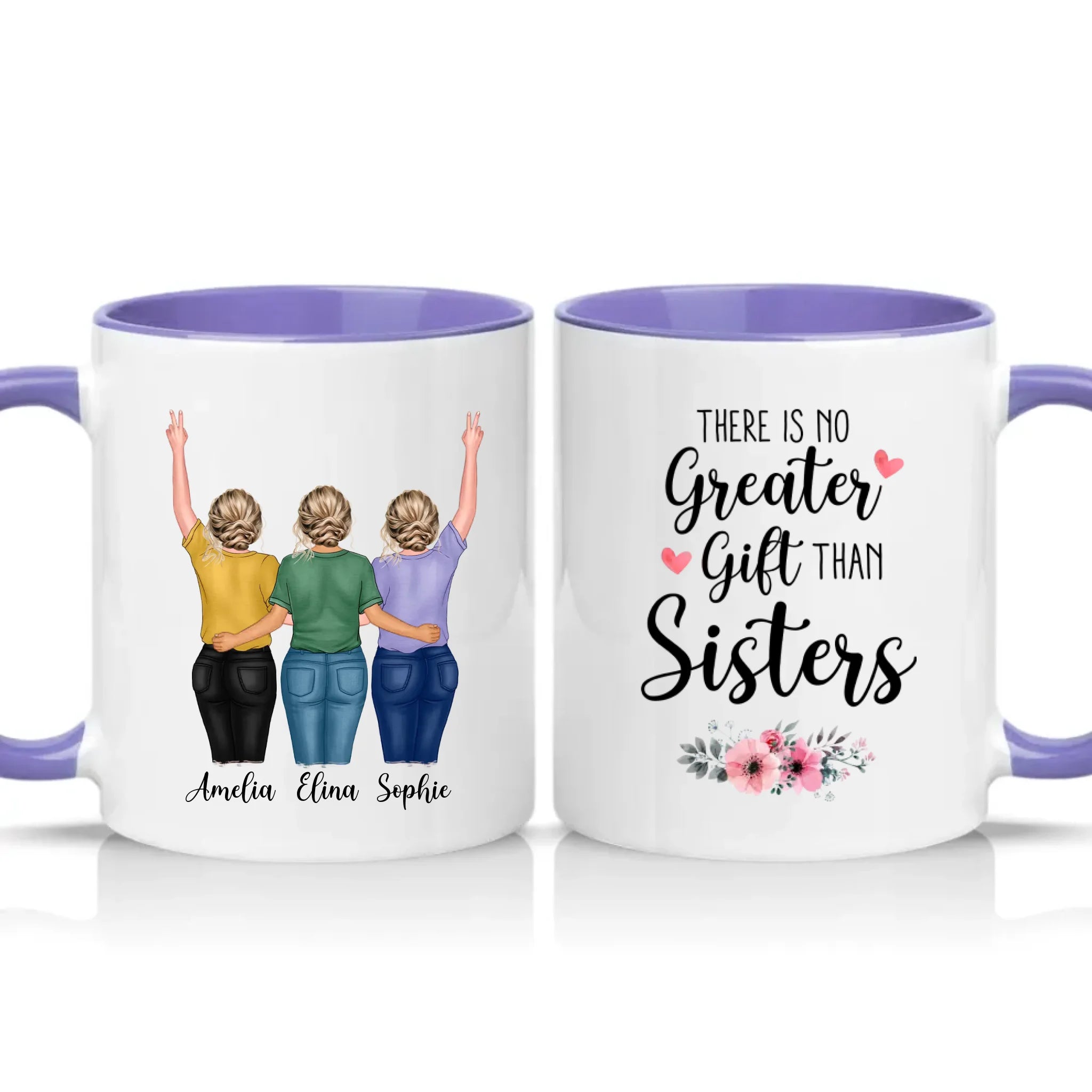 Two Tone 11oz Mug Heather