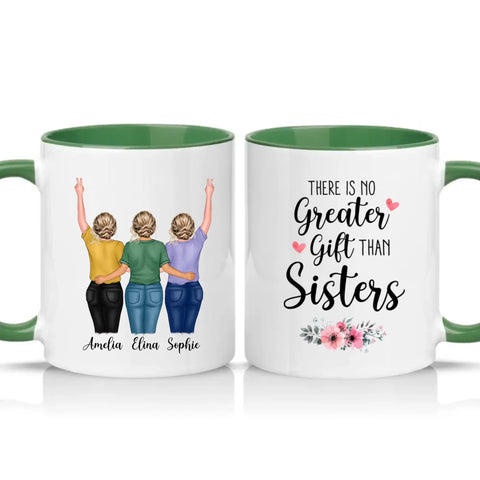Two Tone 11oz Mug Racing Green