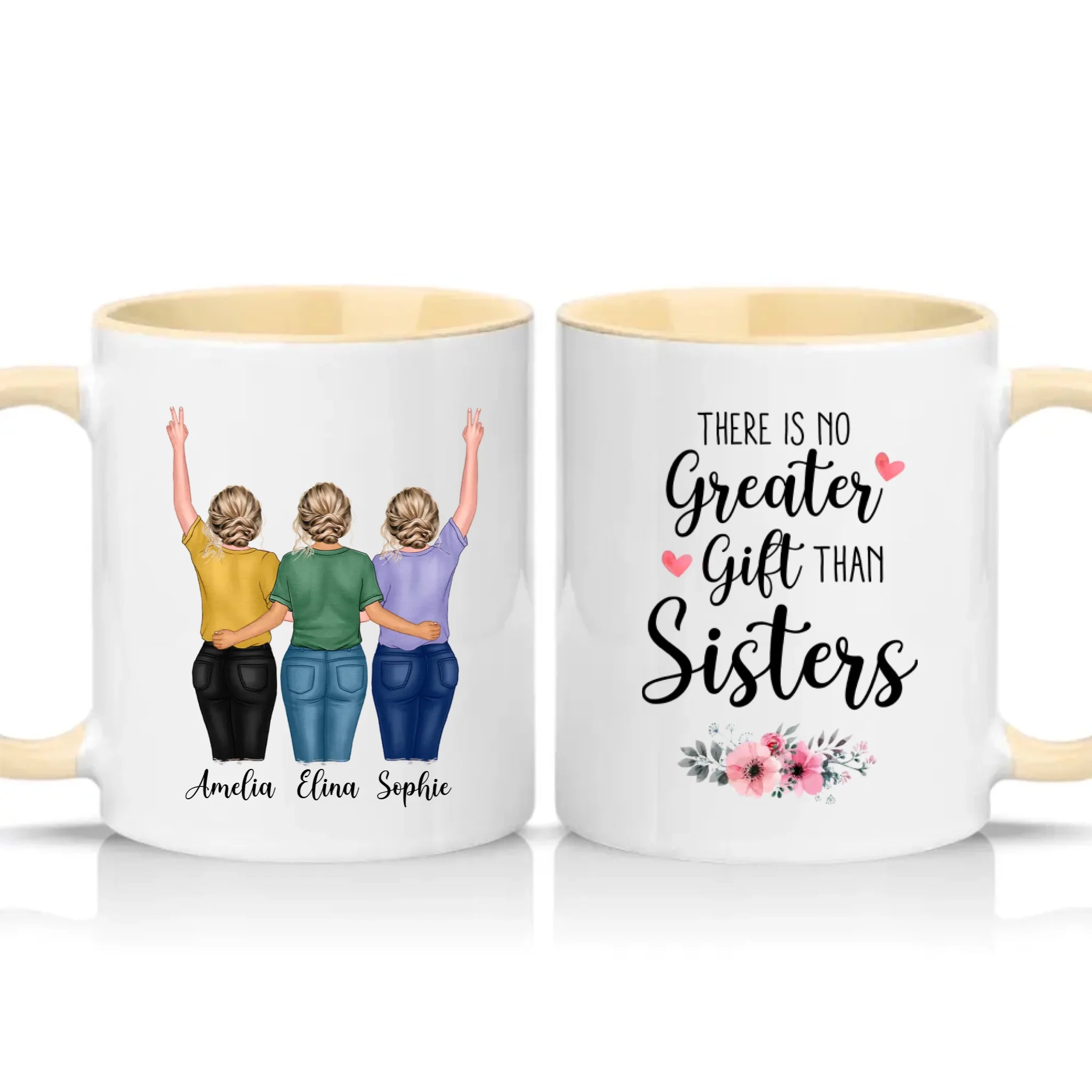 Two Tone 11oz Mug Cream