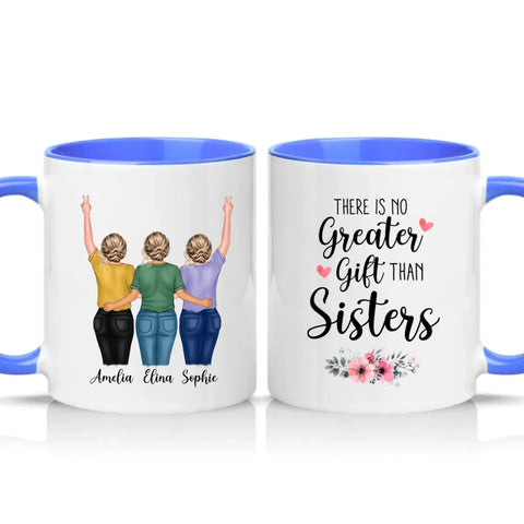 Two Tone 11oz Mug Medium Blue