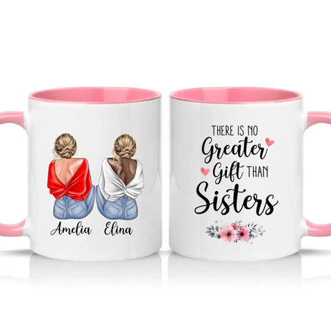 Two Tone 11oz Mug Pink