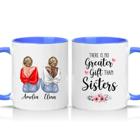 Two Tone 11oz Mug Medium Blue