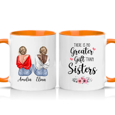 Two Tone 11oz Mug Orange