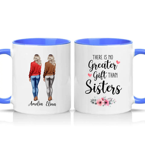 Two Tone 11oz Mug Medium Blue