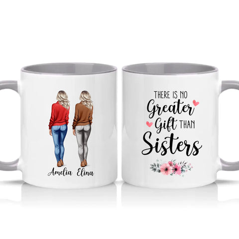 Two Tone 11oz Mug Grey