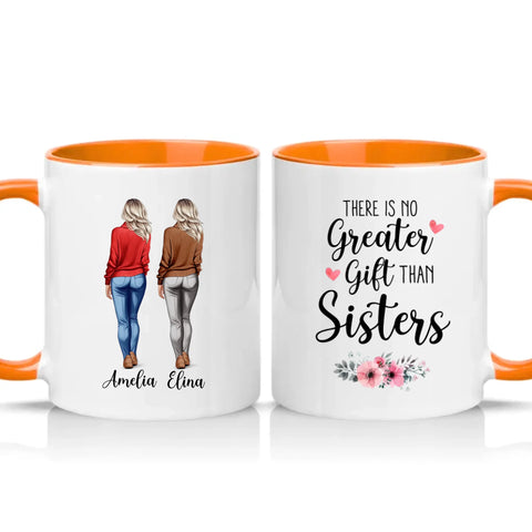 Two Tone 11oz Mug Orange