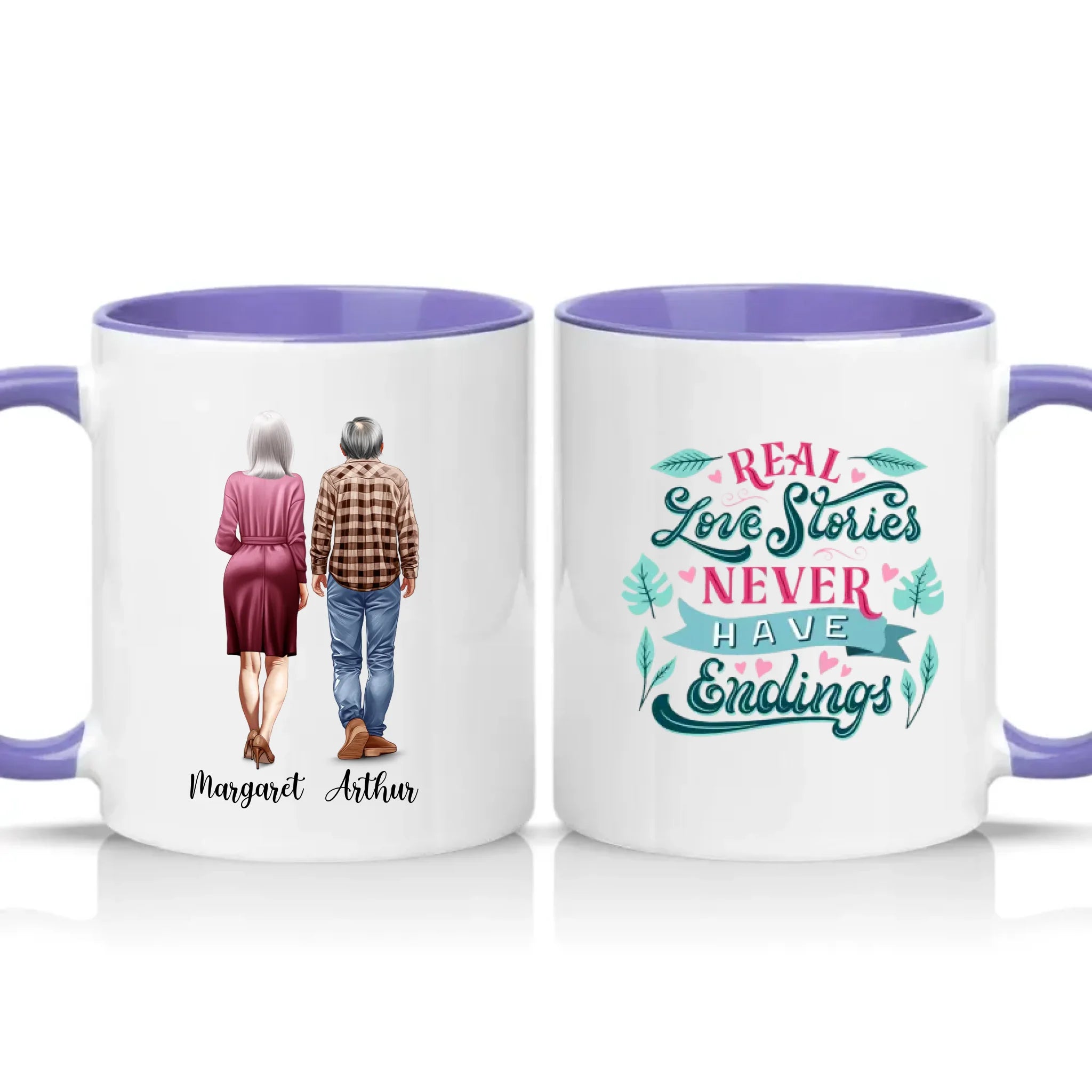 Two Tone 11oz Mug Heather