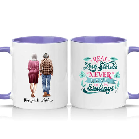 Two Tone 11oz Mug Heather