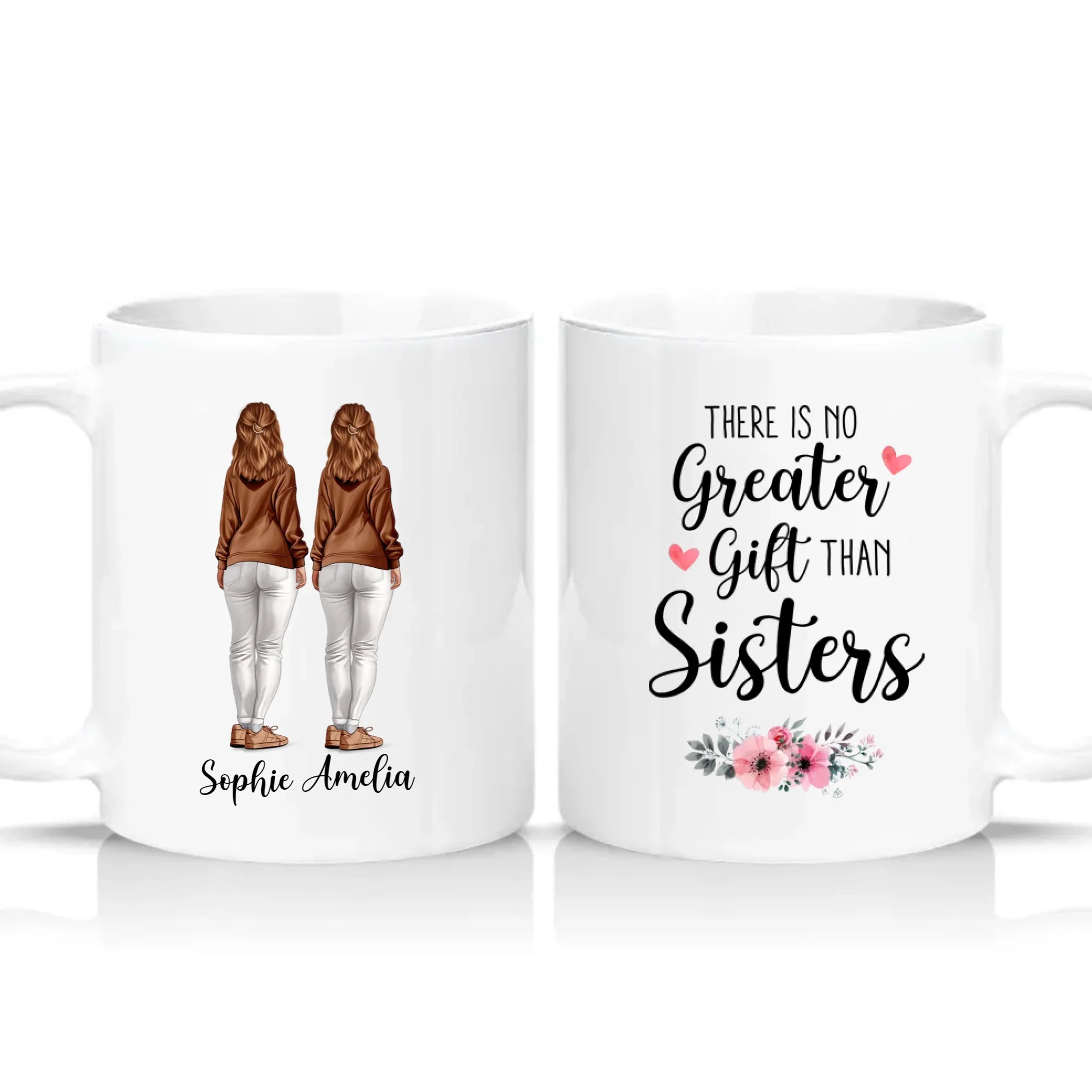 Two Tone 11oz Mug White