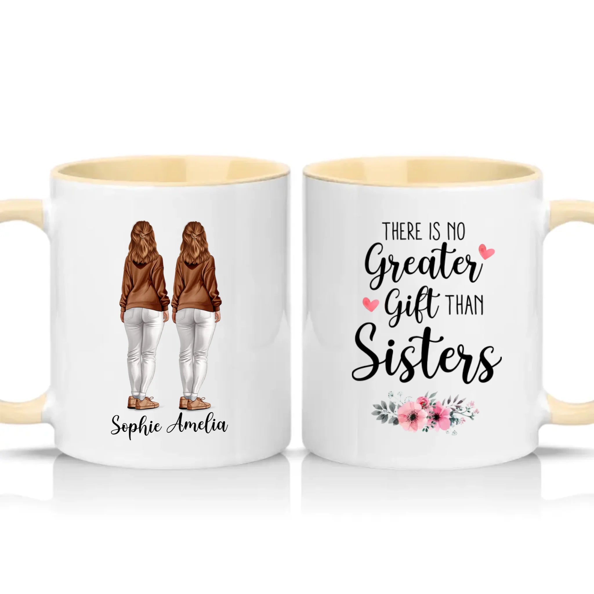 Two Tone 11oz Mug Cream