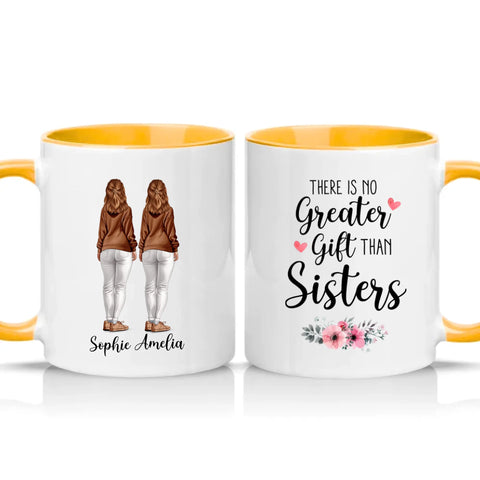Two Tone 11oz Mug Golden Yellow