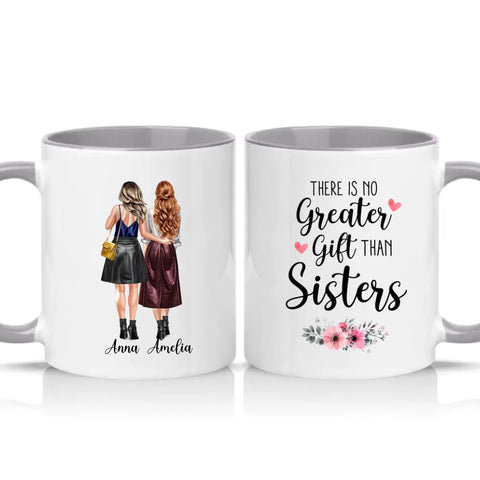 Two Tone 11oz Mug Grey