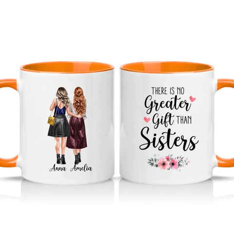 Two Tone 11oz Mug Orange