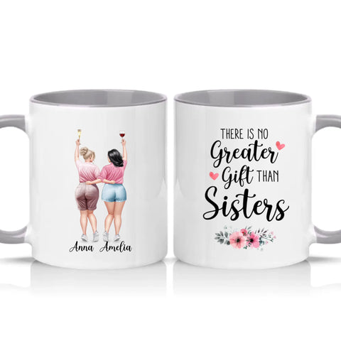 Two Tone 11oz Mug Grey