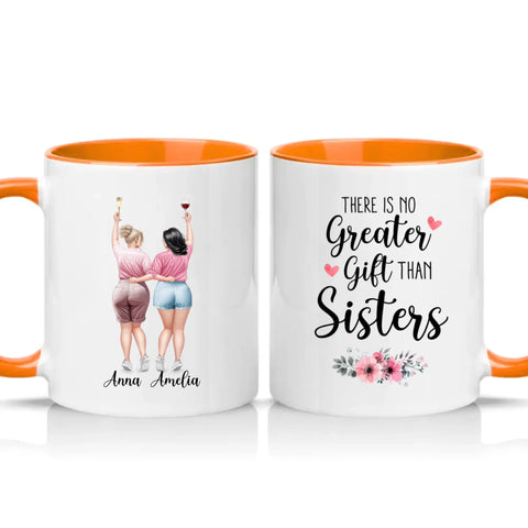 Two Tone 11oz Mug Orange