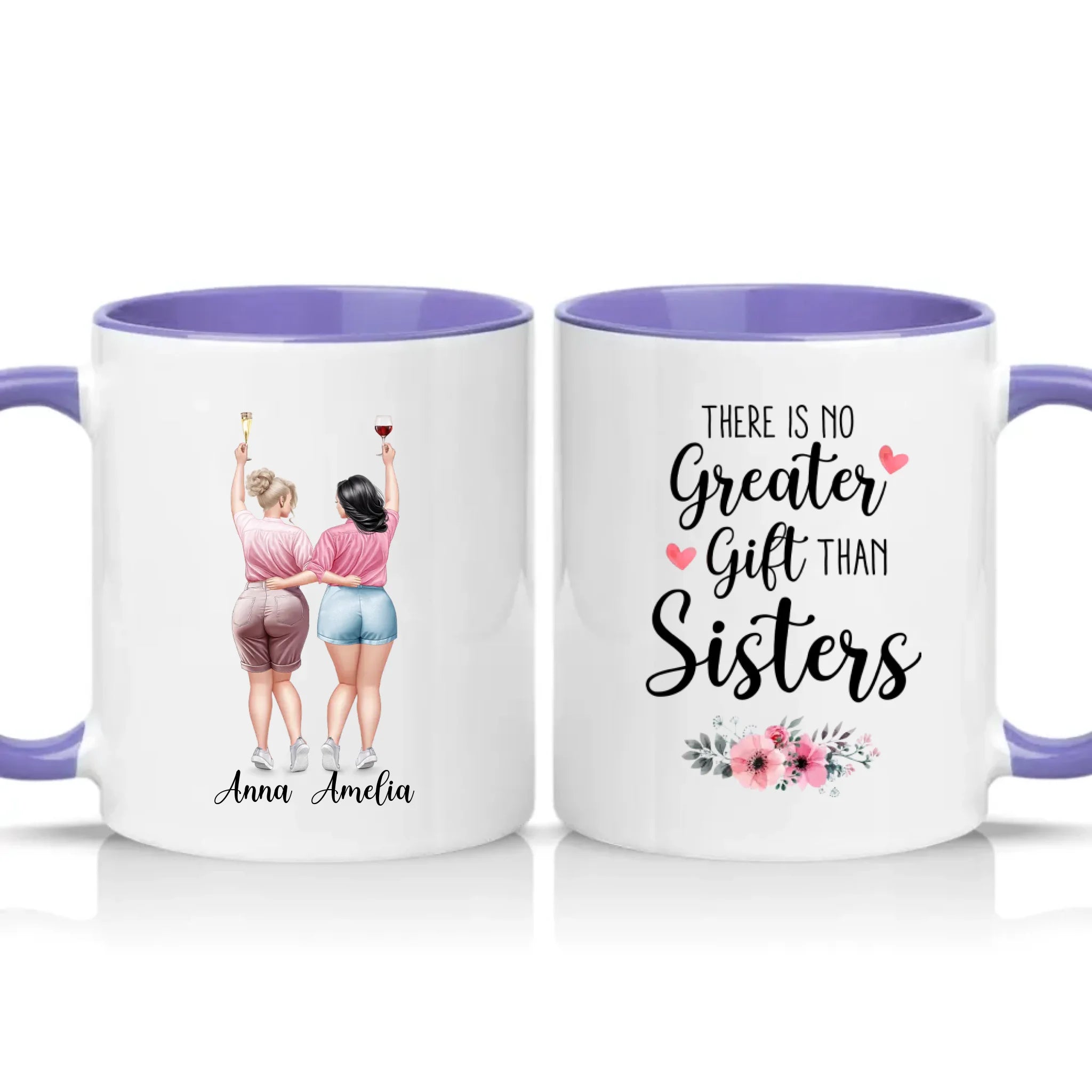 Two Tone 11oz Mug Heather