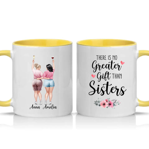 Two Tone 11oz Mug Yellow