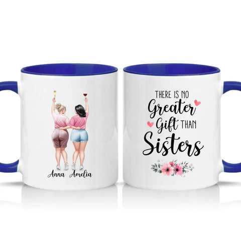 Two Tone 11oz Mug Dark Blue