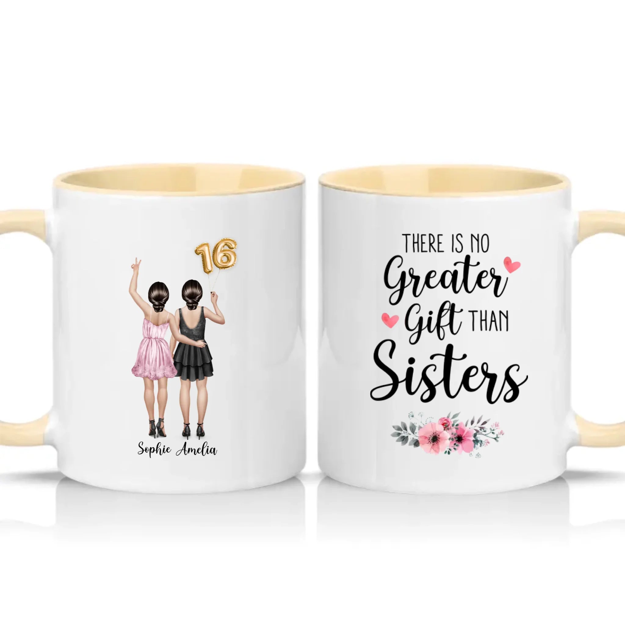 Two Tone 11oz Mug Cream