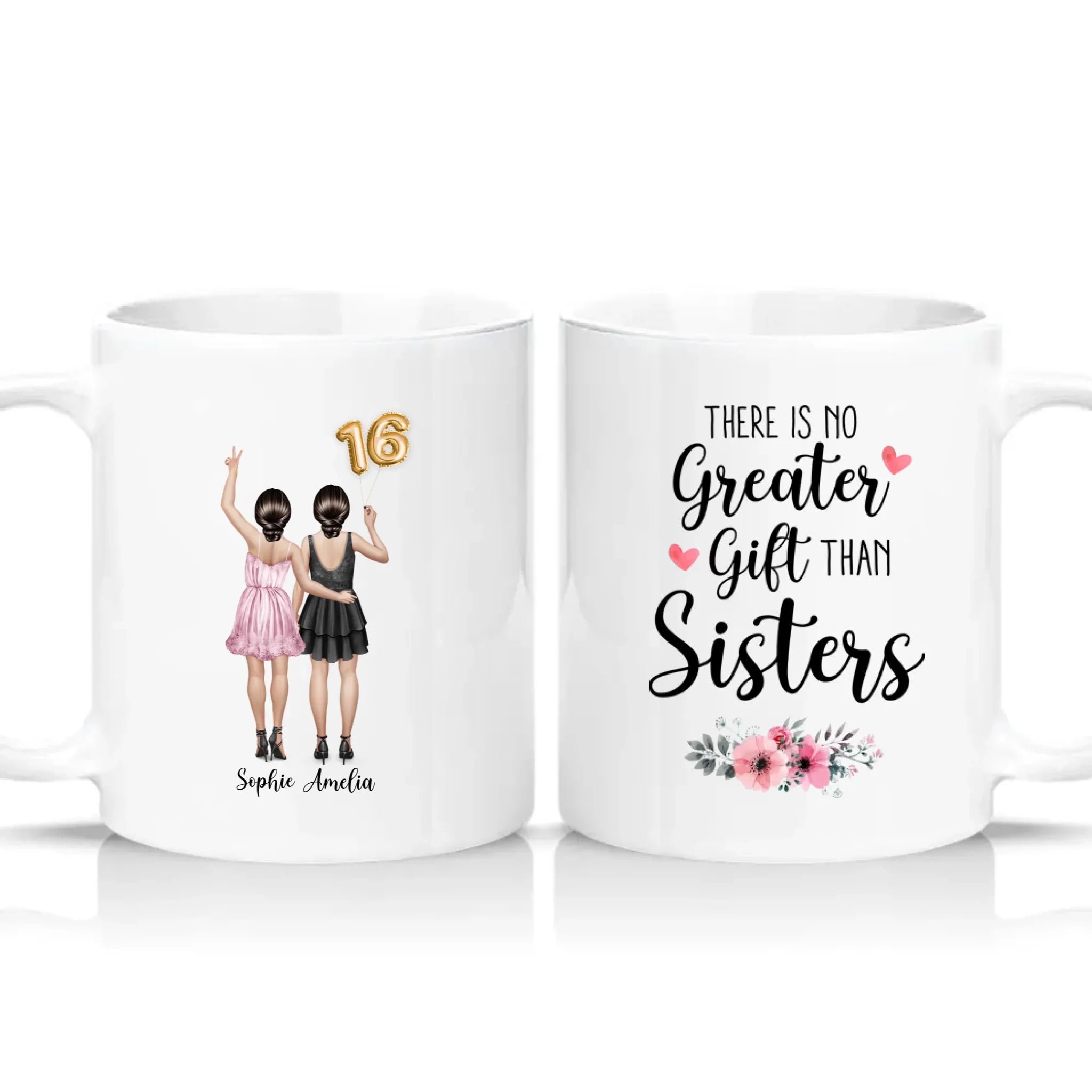 Two Tone 11oz Mug White
