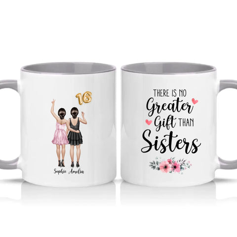 Two Tone 11oz Mug Grey