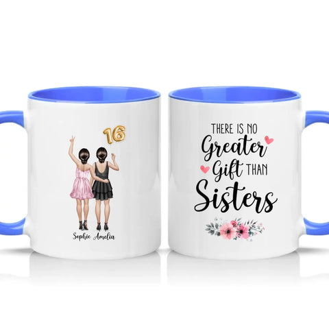 Two Tone 11oz Mug Medium Blue