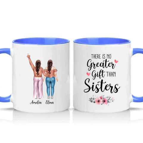 Two Tone 11oz Mug Medium Blue