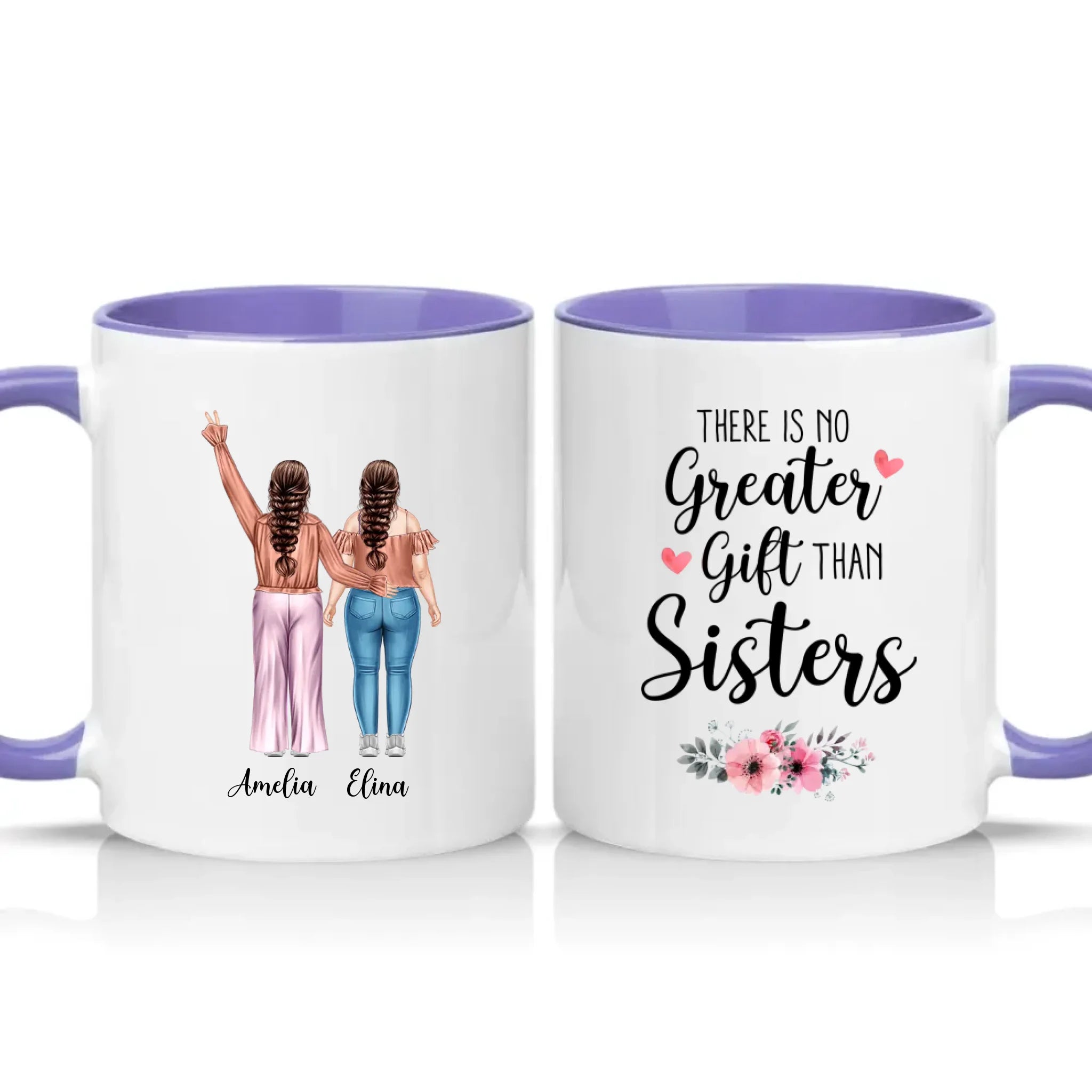 Two Tone 11oz Mug Heather