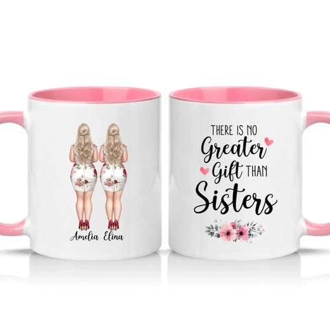 Two Tone 11oz Mug Pink