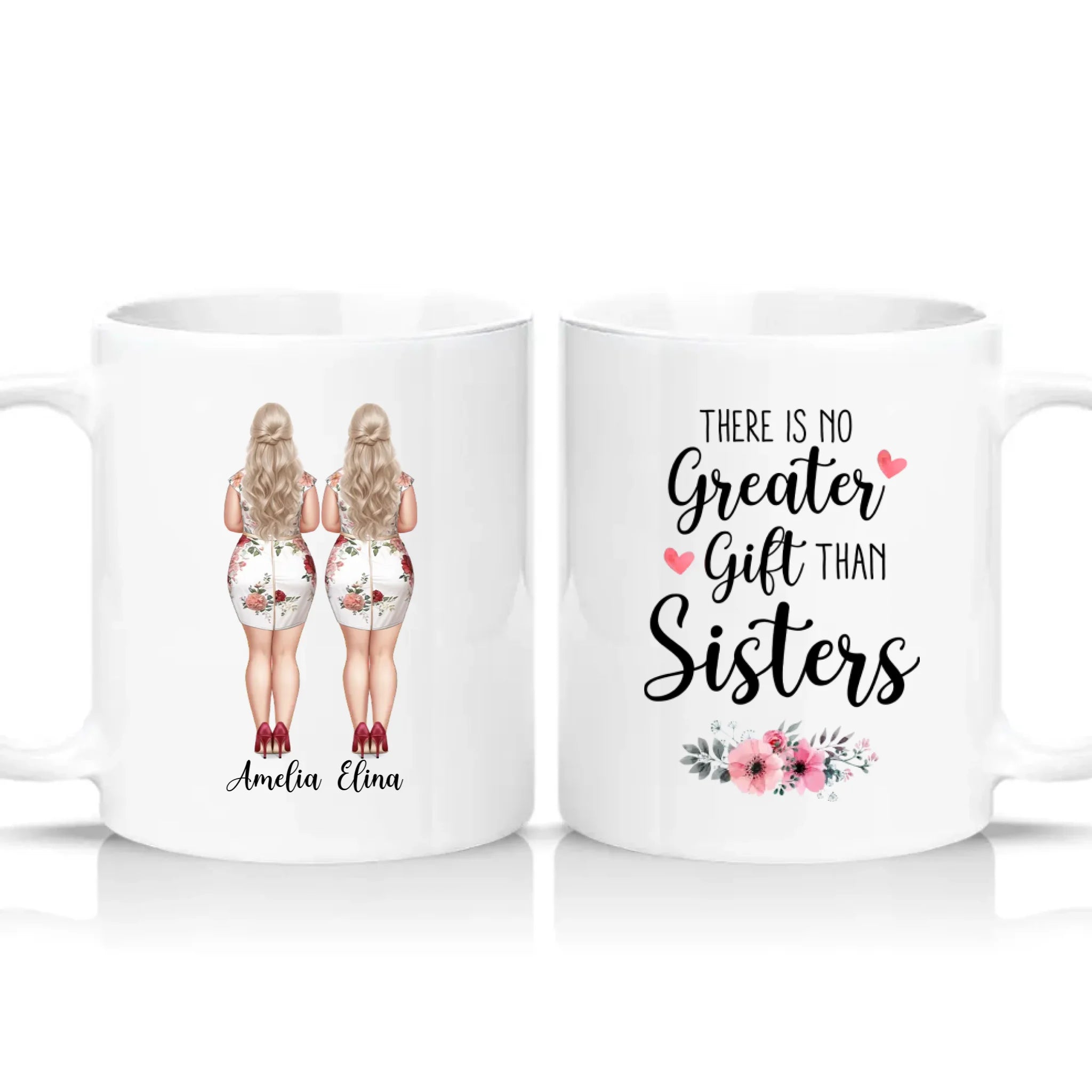 Two Tone 11oz Mug White