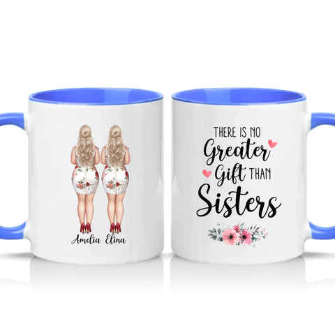 Two Tone 11oz Mug Medium Blue