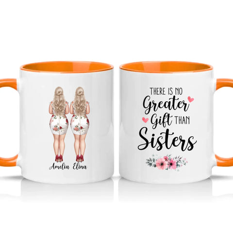 Two Tone 11oz Mug Orange