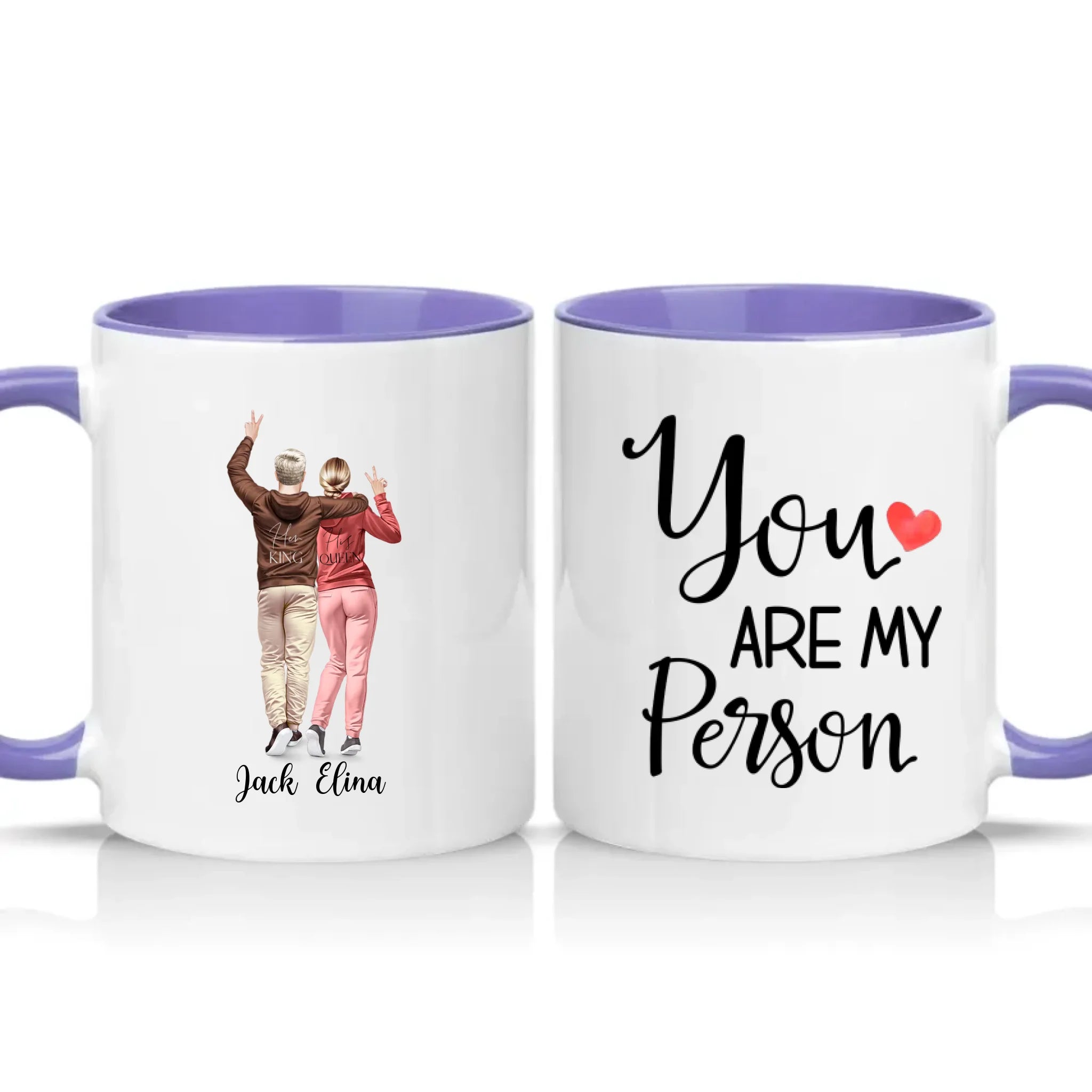 Two Tone 11oz Mug Heather