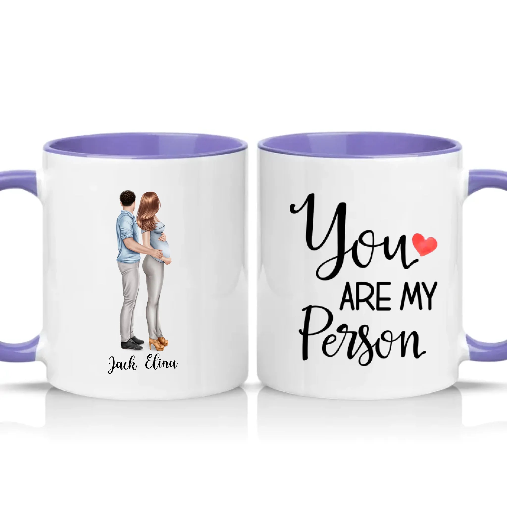 Two Tone 11oz Mug Heather