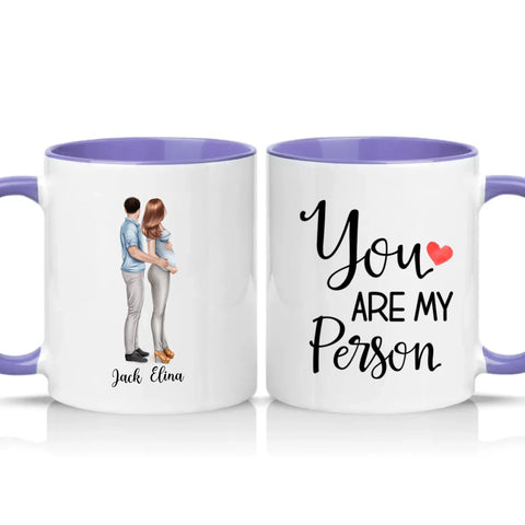 Two Tone 11oz Mug Heather