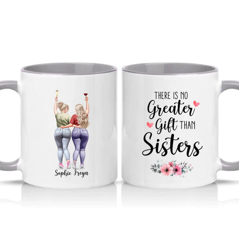 Two Tone 11oz Mug Grey