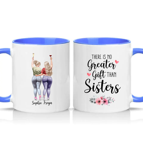 Two Tone 11oz Mug Medium Blue