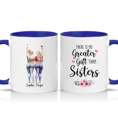Two Tone 11oz Mug Dark Blue