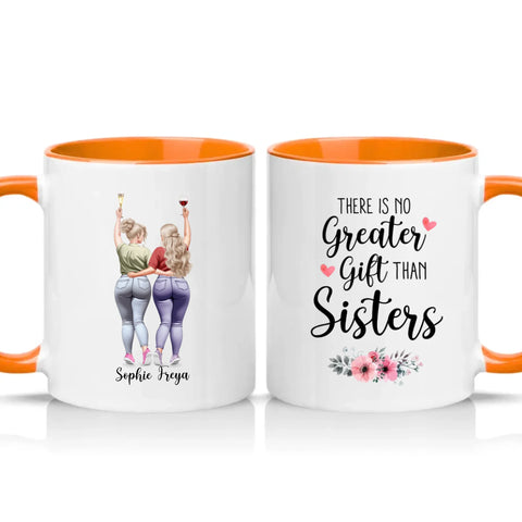 Two Tone 11oz Mug Orange