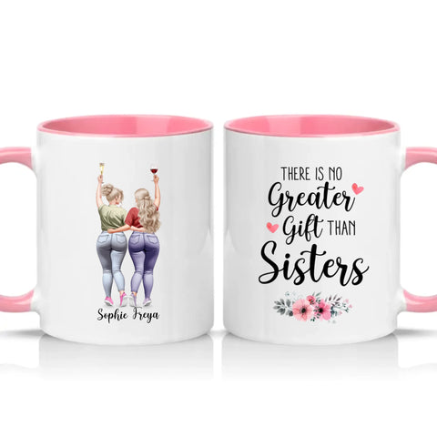 Two Tone 11oz Mug Pink