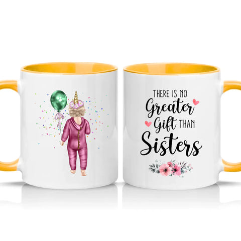 Two Tone 11oz Mug Golden Yellow