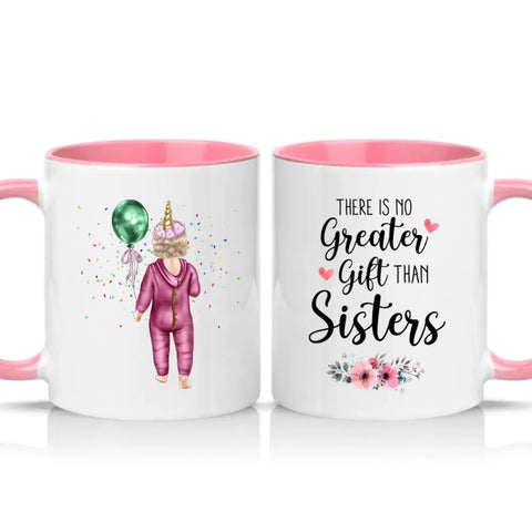 Two Tone 11oz Mug Pink
