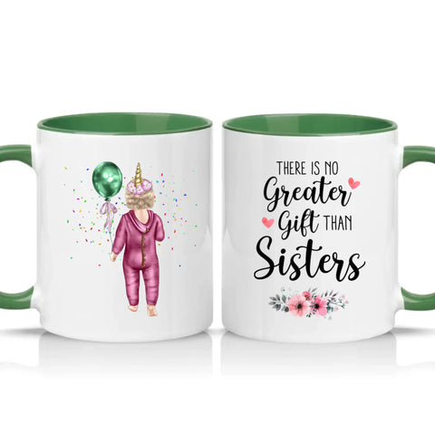 Two Tone 11oz Mug Racing Green