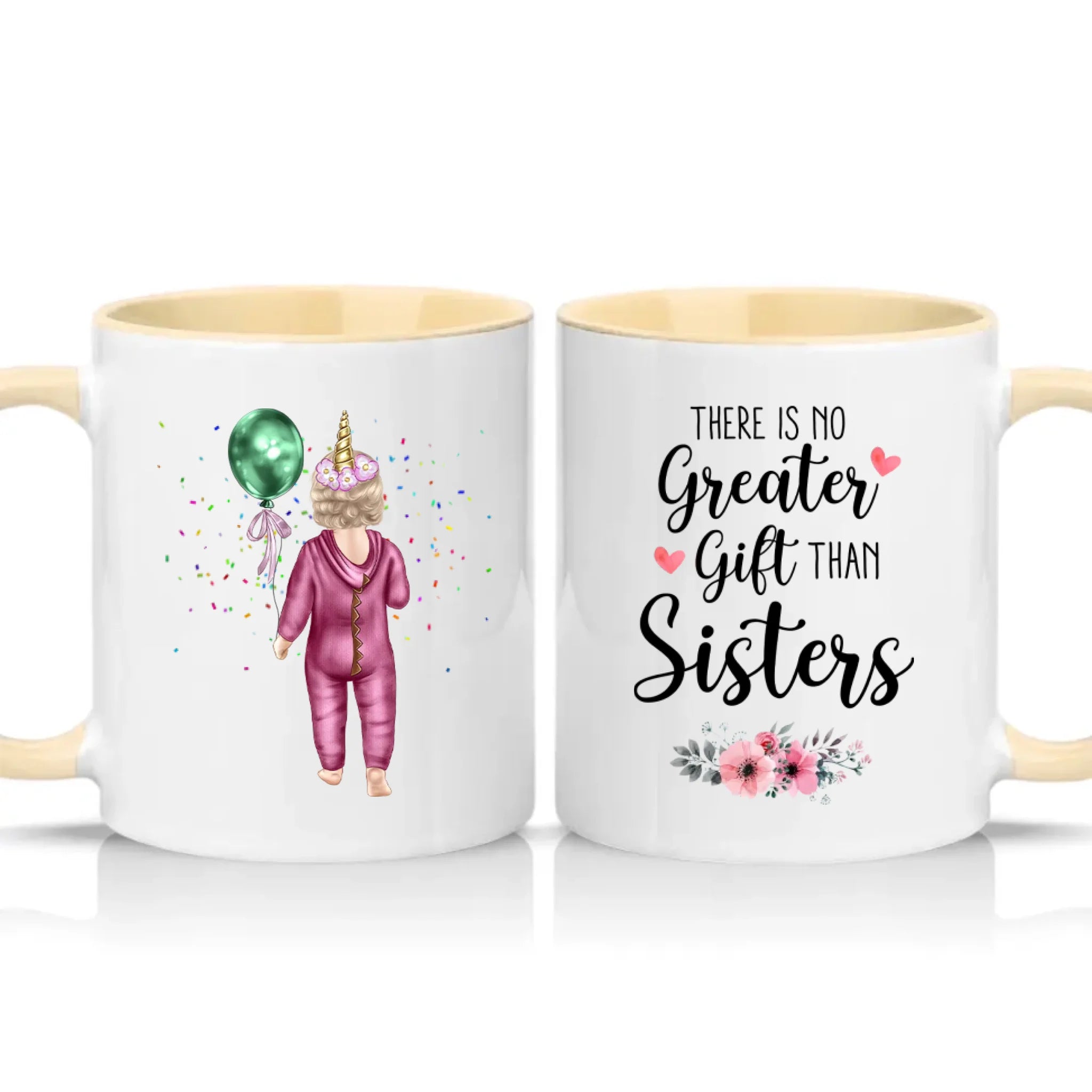 Two Tone 11oz Mug Cream