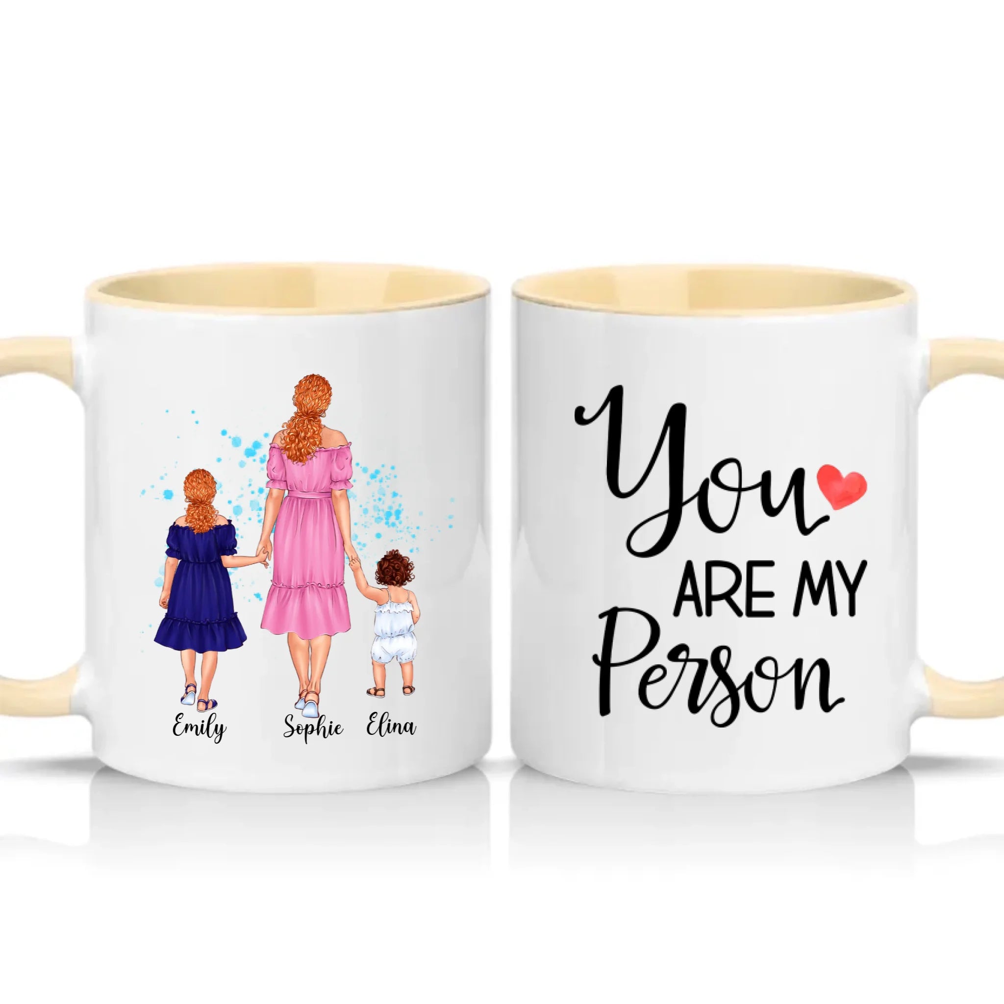 Two Tone 11oz Mug Cream