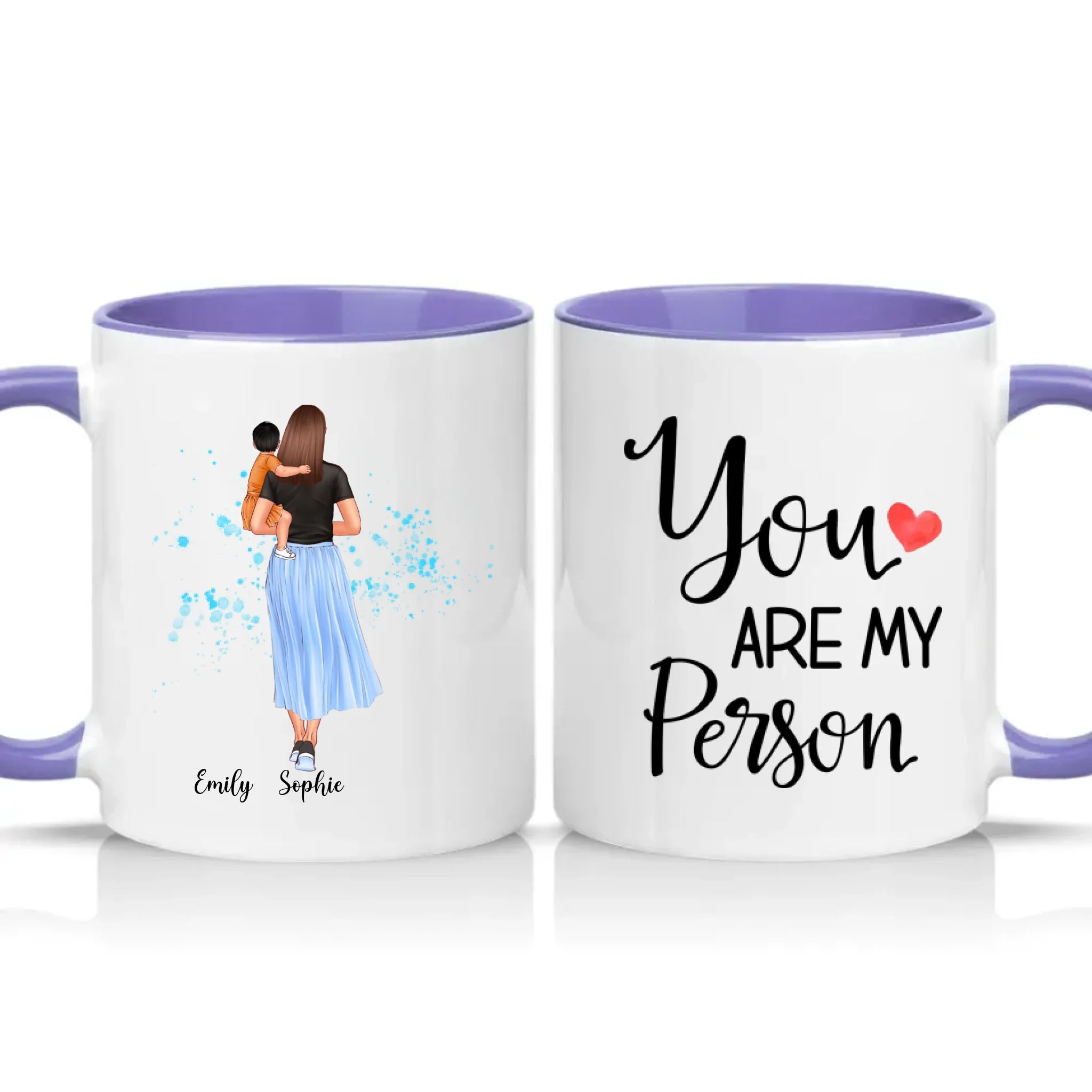 Two Tone 11oz Mug Heather