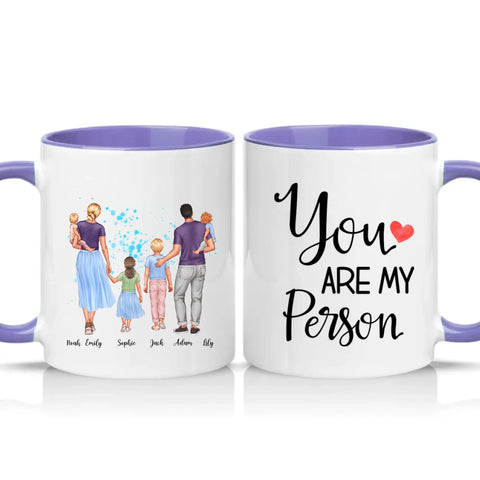 Two Tone 11oz Mug Heather