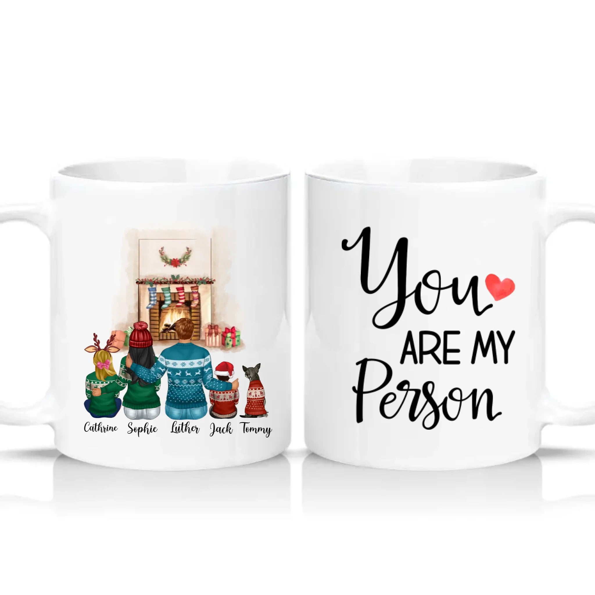 Two Tone 11oz Mug White