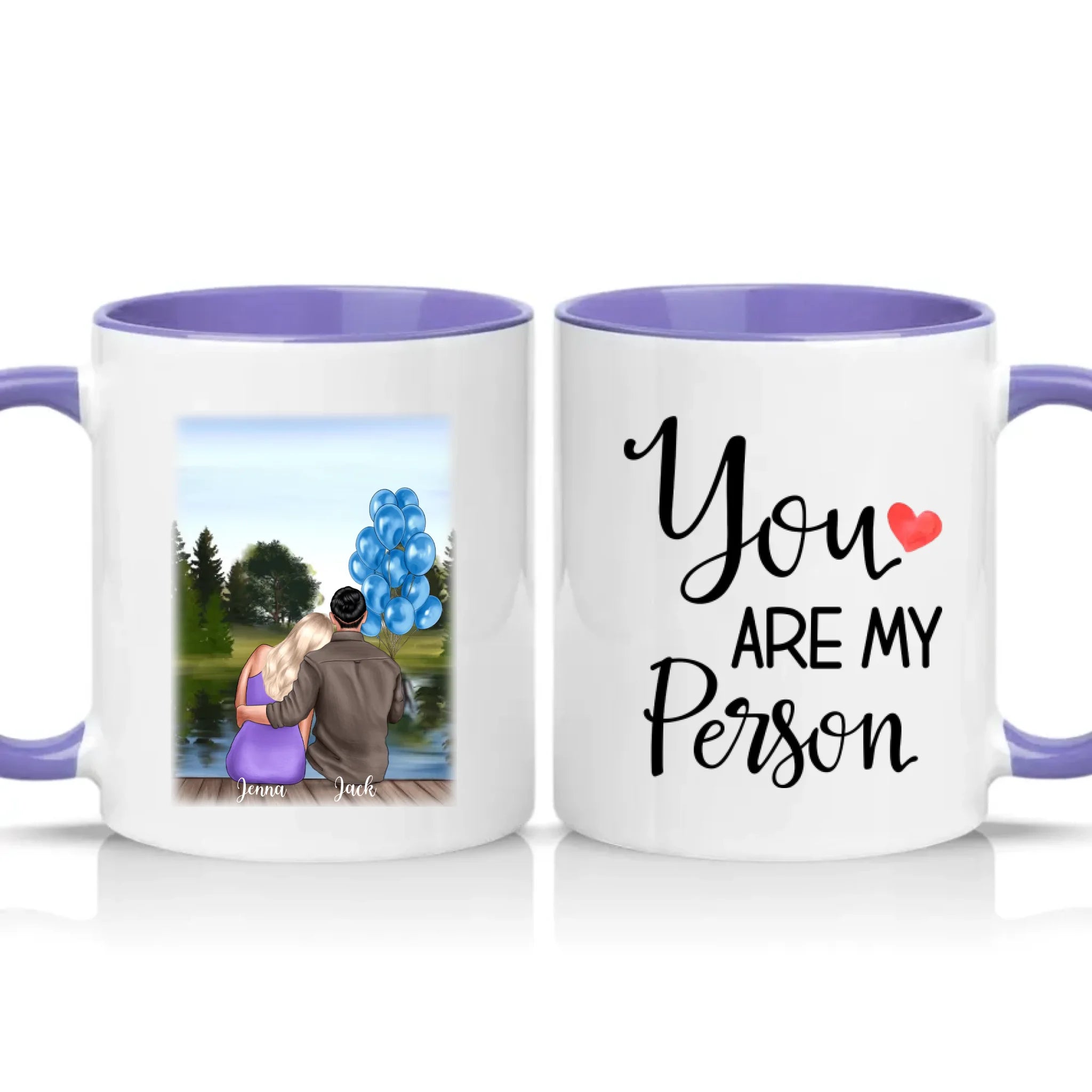 Two Tone 11oz Mug Heather